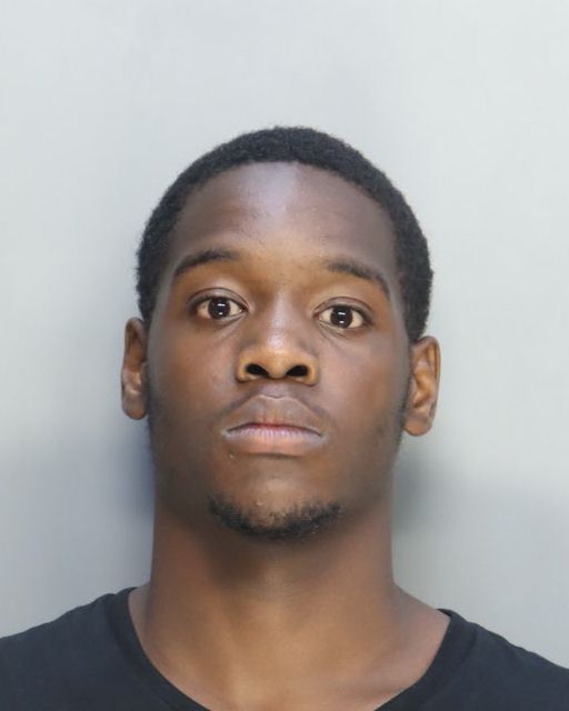 Booking photo of WALKER, LEVAR KAREEM (Miami-Dade County public record)
